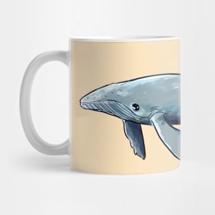 Watercolour Whale Mug